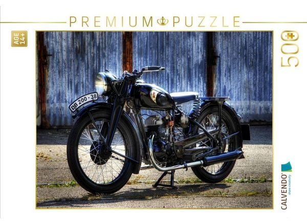 CALVENDO Puzzle Ein Motiv aus dem Kalender Zündapp DB 200 eine Legende | 500 Teile Lege-Größe 48 × 36 cm Foto-Puzzle für Erwachsene