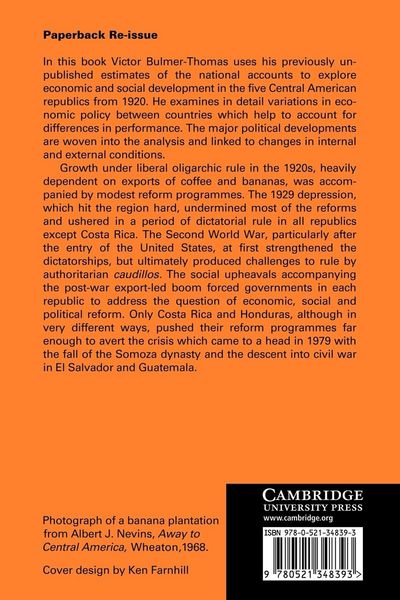 Produktbild: The Political Economy of Central America Since 1920