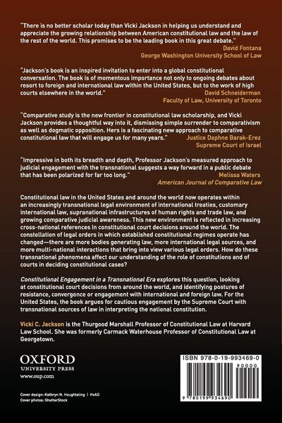 Produktbild: Constitutional Engagement in a Transnational Era