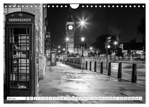 Produktbild: London Stadt an der Themse (Wandkalender 2026 DIN A4 quer), CALVENDO Monatskalender
