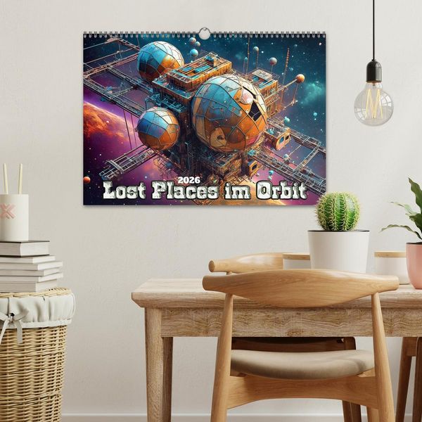 Produktbild: Lost Places im Orbit (Wandkalender 2026 DIN A3 quer), CALVENDO Monatskalender