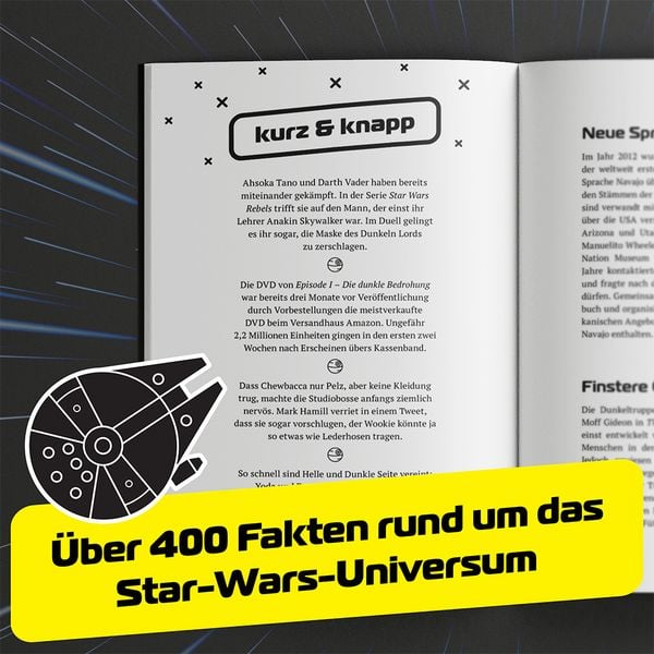 Produktbild: Unn&uuml;tzes Wissen f&uuml;r Star Wars Fans &ndash; Die inoffizielle Sammlung