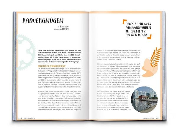 Produktbild: KOMPASS Radvergn&uuml;gen Bremen & Weser