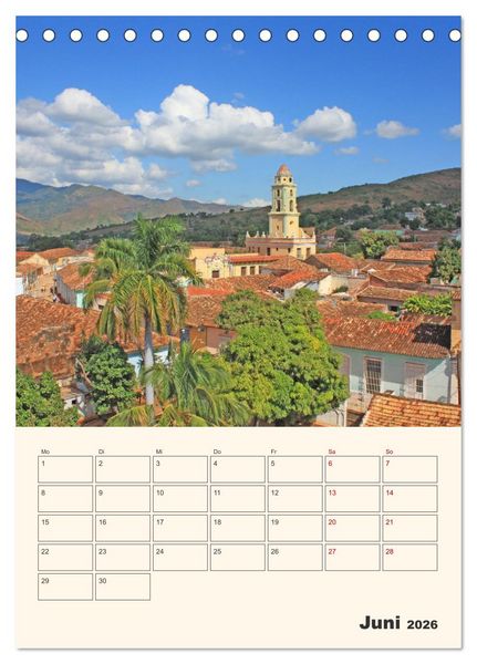 Produktbild: Kuba - Inselparadies in der Karibik (Tischkalender 2026 DIN A5 hoch), CALVENDO Monatskalender