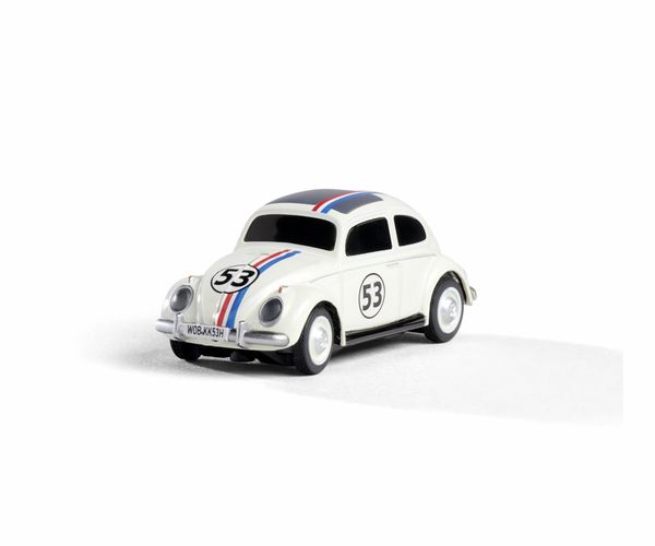 Produktbild: Carson Modellsport 500504153 VW Beetle Rallye 1:87 RC Modellauto Elektro Stra&szlig;enmodell inkl. Akku, Ladeger&auml;t und Senderbatterien