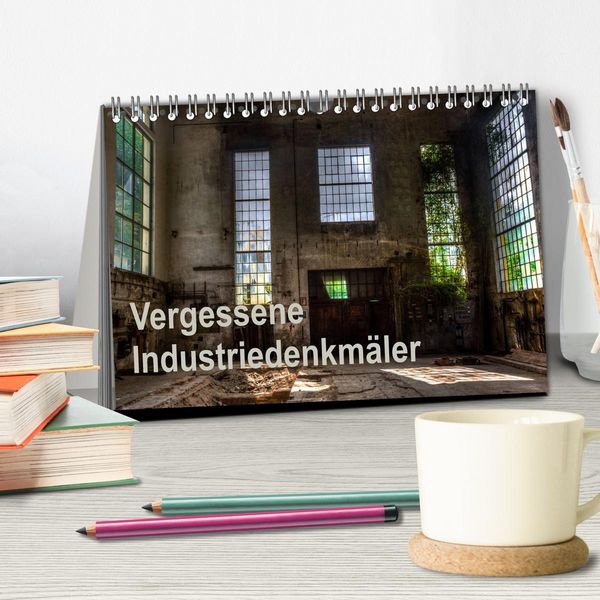 Produktbild: Vergessene Industriedenkm&auml;ler (Tischkalender 2026 DIN A5 quer), CALVENDO Monatskalender