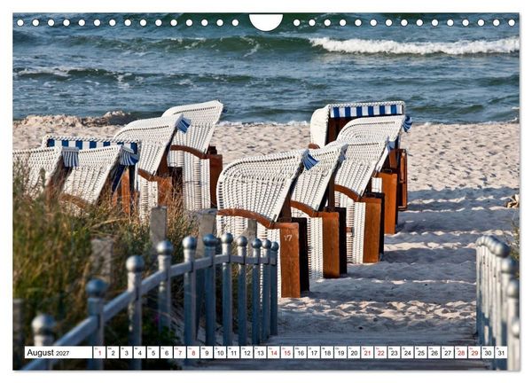 Produktbild: R&uuml;gen und Hiddensee - Momente einer Reise (Wandkalender 2027 DIN A4 quer), CALVENDO Monatskalender