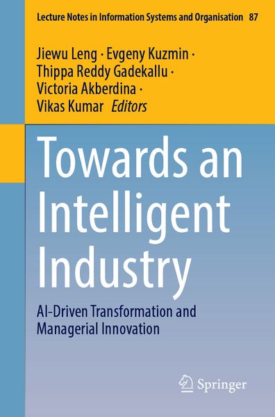 Produktbild: Towards an Intelligent Industry