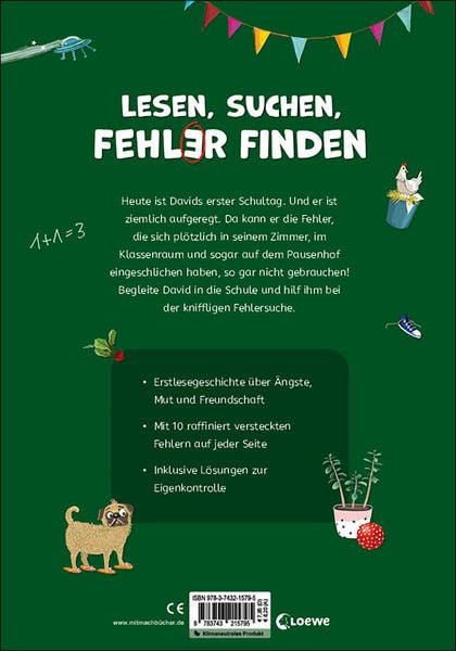 Produktbild: Mein Fehler-Such-Buch - In der Schule
