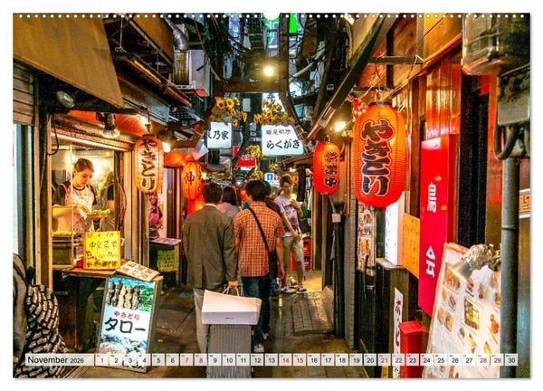 Produktbild: Exotische Bilderreise durch Japan (hochwertiger Premium Wandkalender 2026 DIN A2 quer), Kunstdruck in Hochglanz