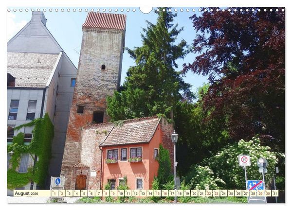Produktbild: Unterwegs in Memmingen (Wandkalender 2026 DIN A3 quer), CALVENDO Monatskalender