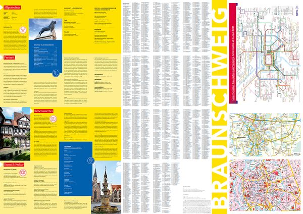 Falk Cityplan Braunschweig 1:20.000