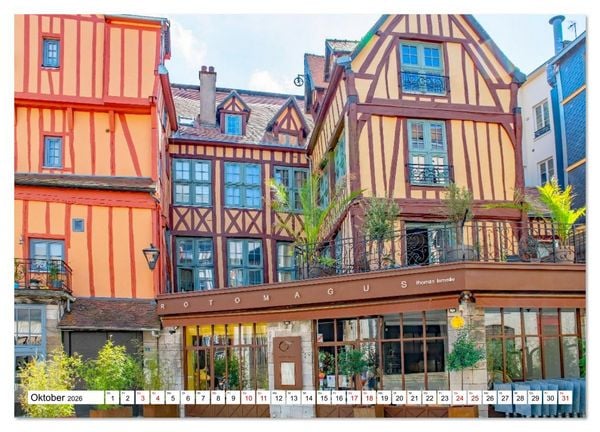 Produktbild: Rouen - ein traumhaftes Reiseziel (Wandkalender 2026 DIN A3 quer), CALVENDO Monatskalender