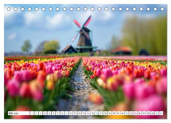 Produktbild: Die Welt in Klein (Tischkalender 2026 DIN A5 quer), CALVENDO Monatskalender