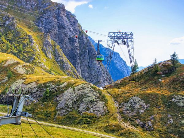 Produktbild: CALVENDO Puzzle Seilbahn ins Bavonatal | 1000 Teile Lege-Gr&ouml;&szlig;e 64x48cm Foto-Puzzle f&uuml;r gl&uuml;ckliche Stunden