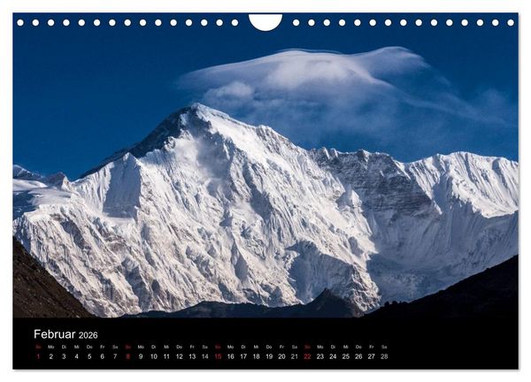 Produktbild: Everest-Nationalpark (Wandkalender 2026 DIN A4 quer), CALVENDO Monatskalender