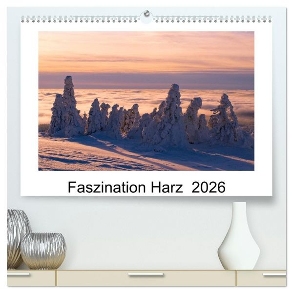 Produktbild: Faszination Harz 2026 (hochwertiger Premium Wandkalender 2026 DIN A2 quer), Kunstdruck in Hochglanz