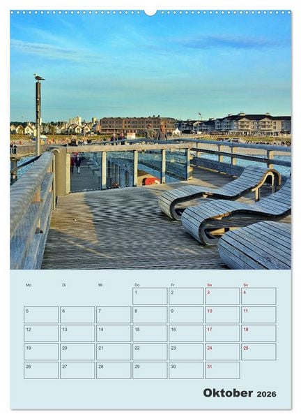 Produktbild: Moin Heiligenhafen (hochwertiger Premium Wandkalender 2026 DIN A2 hoch), Kunstdruck in Hochglanz