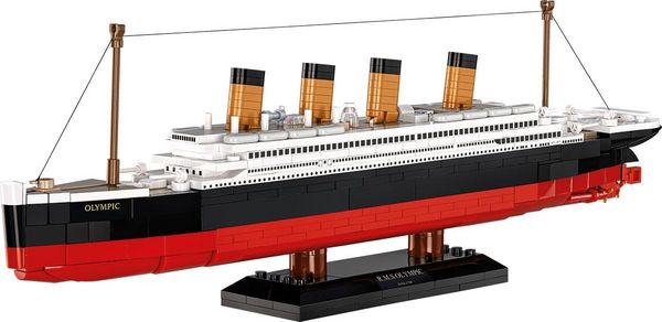 Produktbild: COBI Historical Collection 1687 - R.M.S. Olympic, Bausatz 1:700, 595 Klemmbausteine