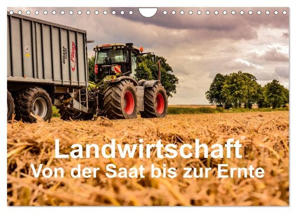Produktbild: Landwirtschaft - Von der Saat bis zur Ernte (Wandkalender 2026 DIN A4 quer), CALVENDO Monatskalender