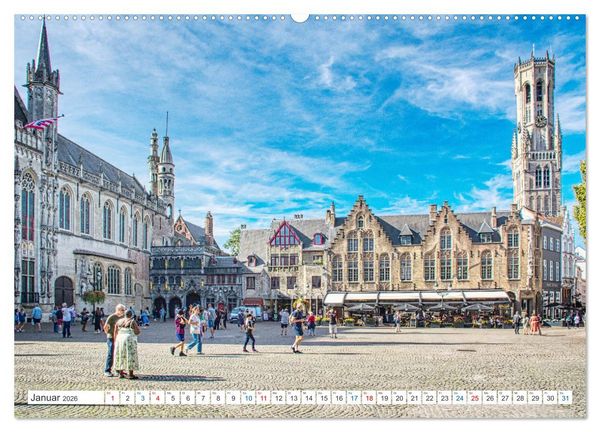 Produktbild: Br&uuml;gge sehen - und sich verlieben (Wandkalender 2026 DIN A2 quer), CALVENDO Monatskalender