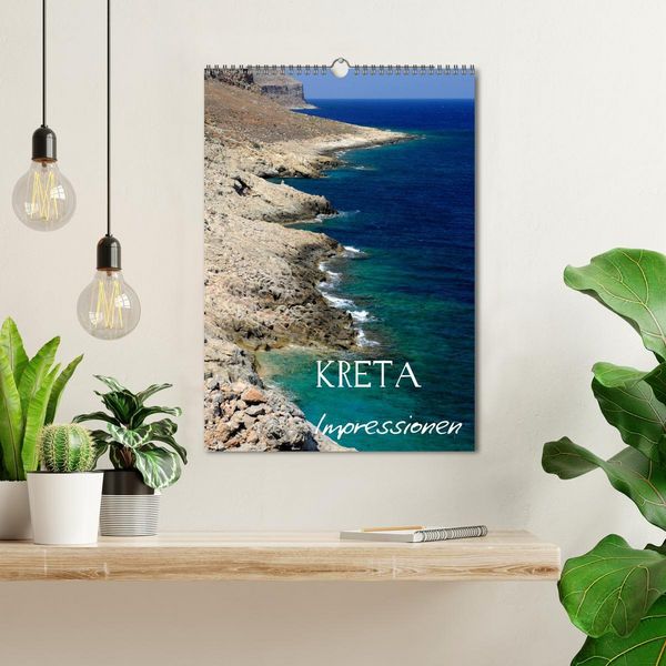 Produktbild: Kreta Impressionen (Wandkalender 2026 DIN A3 hoch), CALVENDO Monatskalender