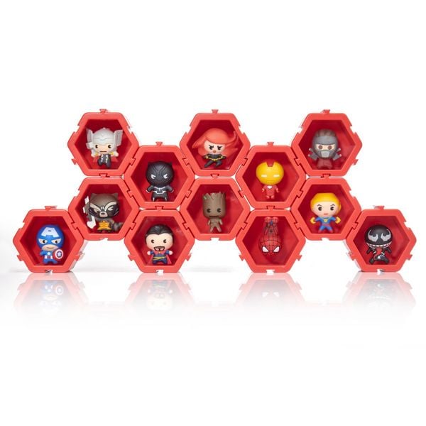 Produktbild: NANO PODS Sammelfigur WOW! MARVEL 12fach sortiert Kartonetui