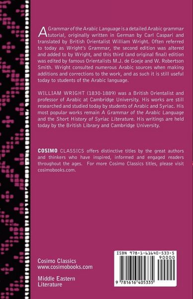 Produktbild: A Grammar of the Arabic Language (Two Volumes in One)