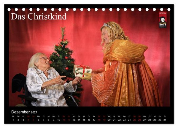 Produktbild: Sch&ouml;nheit im Alter - Worte von Martin Luther in Bildern (Tischkalender 2027 DIN A5 quer), CALVENDO Monatskalender