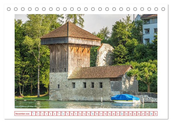 Produktbild: Diessenhofen am Hochrhein (Tischkalender 2026 DIN A5 quer), CALVENDO Monatskalender