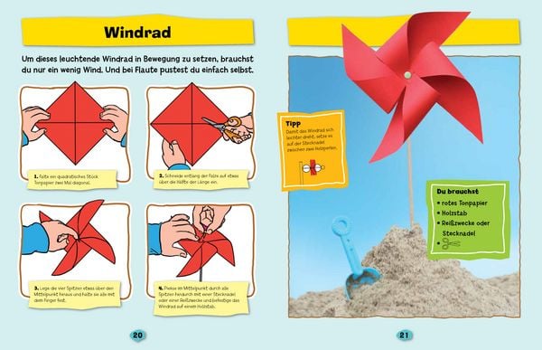 Produktbild: Bastelbuch f&uuml;r Kinder ab 2 Jahren: Falten, Kleben, Malen