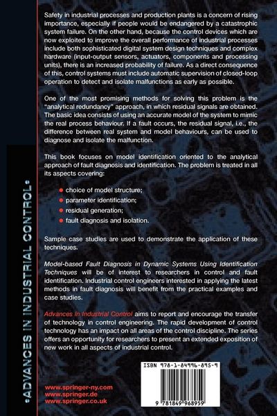 Produktbild: Model-based Fault Diagnosis in Dynamic Systems Using Identification Techniques