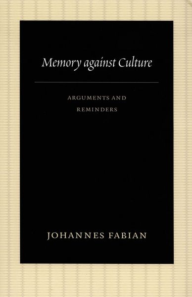 Produktbild: Memory Against Culture