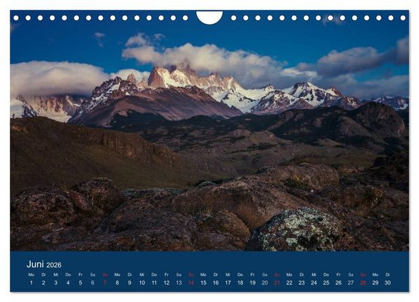 Produktbild: Patagonien-Land der Extreme (Wandkalender 2026 DIN A4 quer), CALVENDO Monatskalender