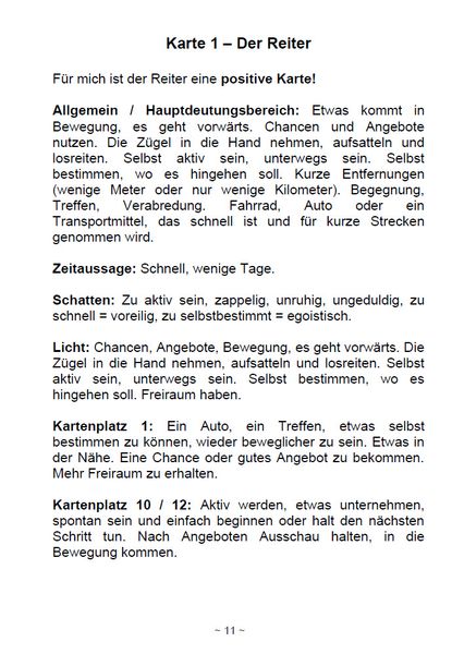 Produktbild: Kartenlegen lernen mit 40x Lenormand Power bei Ver&auml;nderungen