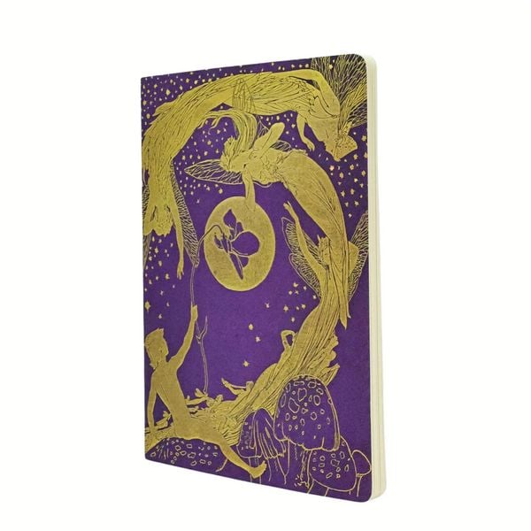 Produktbild: Notizheft, Violet Fairy, A4, Punkteraster