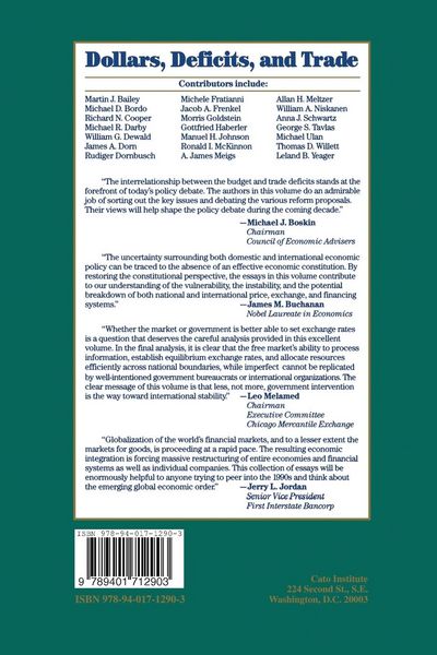 Produktbild: Dollars Deficits &amp; Trade