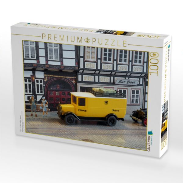 Produktbild: CALVENDO Puzzle Hoch auf dem gelben Wagen | 1000 Teile Lege-Gr&ouml;&szlig;e 64x48cm Foto-Puzzle f&uuml;r gl&uuml;ckliche Stunden