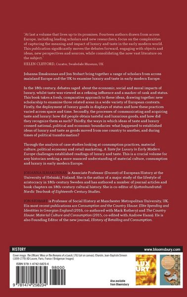 Produktbild: A Taste for Luxury in Early Modern Europe