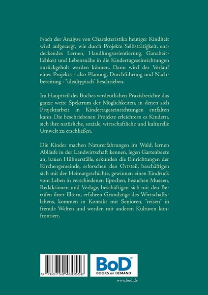 Produktbild: Projektarbeit im Kindergarten