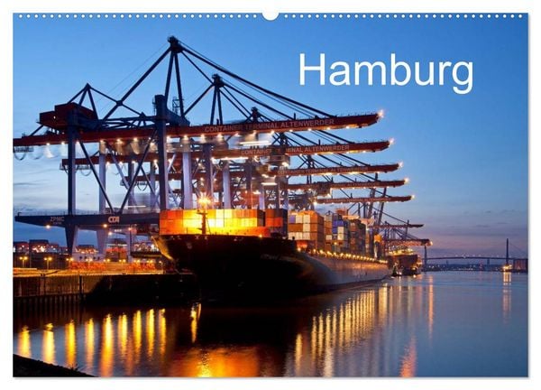 Produktbild: Hamburg (Wandkalender 2026 DIN A2 quer), CALVENDO Monatskalender