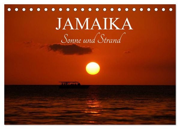Produktbild: Jamaika Sonne und Strand (Tischkalender 2026 DIN A5 quer), CALVENDO Monatskalender