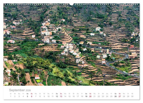 Produktbild: La Gomera &ndash; Die gr&uuml;ne Perle der Kanaren. (Wandkalender 2026 DIN A2 quer), CALVENDO Monatskalender