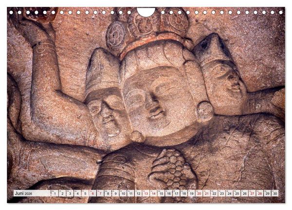 Produktbild: Die Grotten und h&auml;ngenden Kl&ouml;ster von Yungang (Wandkalender 2026 DIN A4 quer), CALVENDO Monatskalender