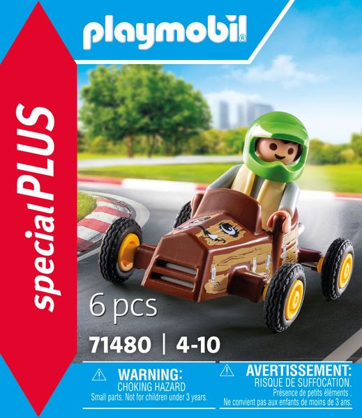 Produktbild: PLAYMOBIL 71480 Kind mit Kart
