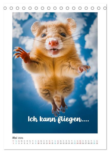 Produktbild: Lach Dich fit ! (Tischkalender 2026 DIN A5 hoch), CALVENDO Monatskalender