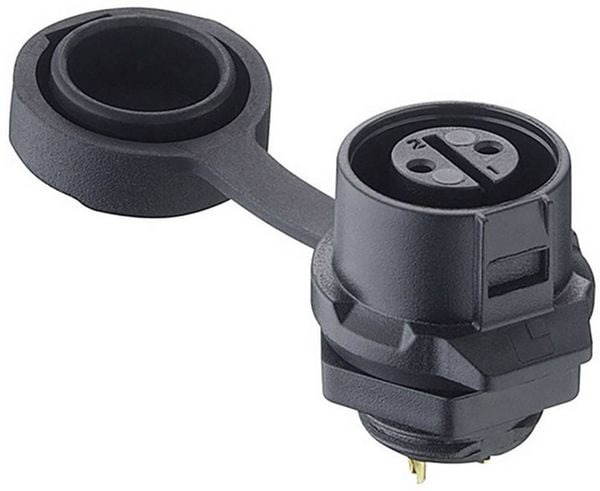 Produktbild: Lutronic 2320 06 T12 CB 100 Rundsteckverbinder Kupplung, Einbau Gesamtpolzahl: 6 1St.