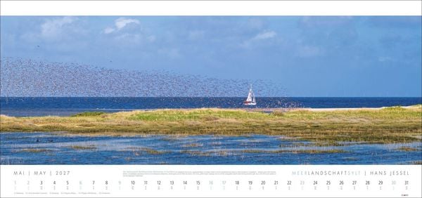Produktbild: Meerlandschaft SYLT Kalender 2027 - Hans Jessel