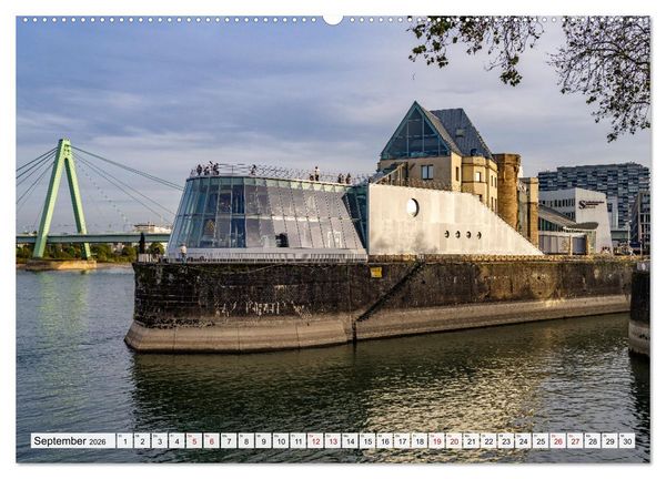 Produktbild: Cologne - K&ouml;ln (Wandkalender 2026 DIN A2 quer), CALVENDO Monatskalender