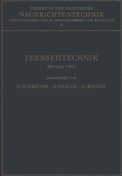 Produktbild: Lehrbuch Der Drahtlosen Nachrichtentechnik